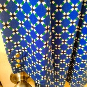 Liz Claiborne, long sleeves blouse ( sleeves don't go down to the wrists).